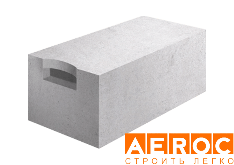 Газобетон Aeroc D400 150х250х625 мм