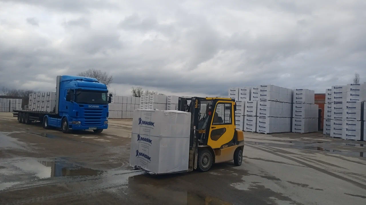 Газобетон Masix D500 625x300x250